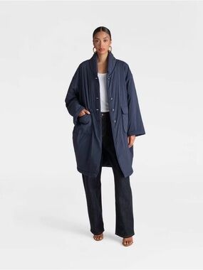 KBB by KAHLANA ‘The Duvet Trench Coat’ large
